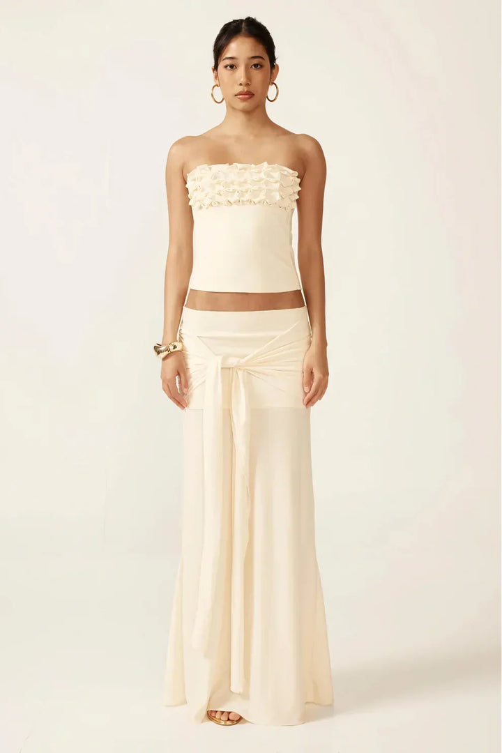 MARGOT - CONJUNTO DE TOP TUBO Y FALDA MAXI