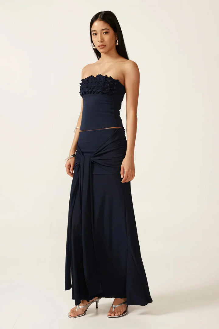 MARGOT - CONJUNTO DE TOP TUBO Y FALDA MAXI