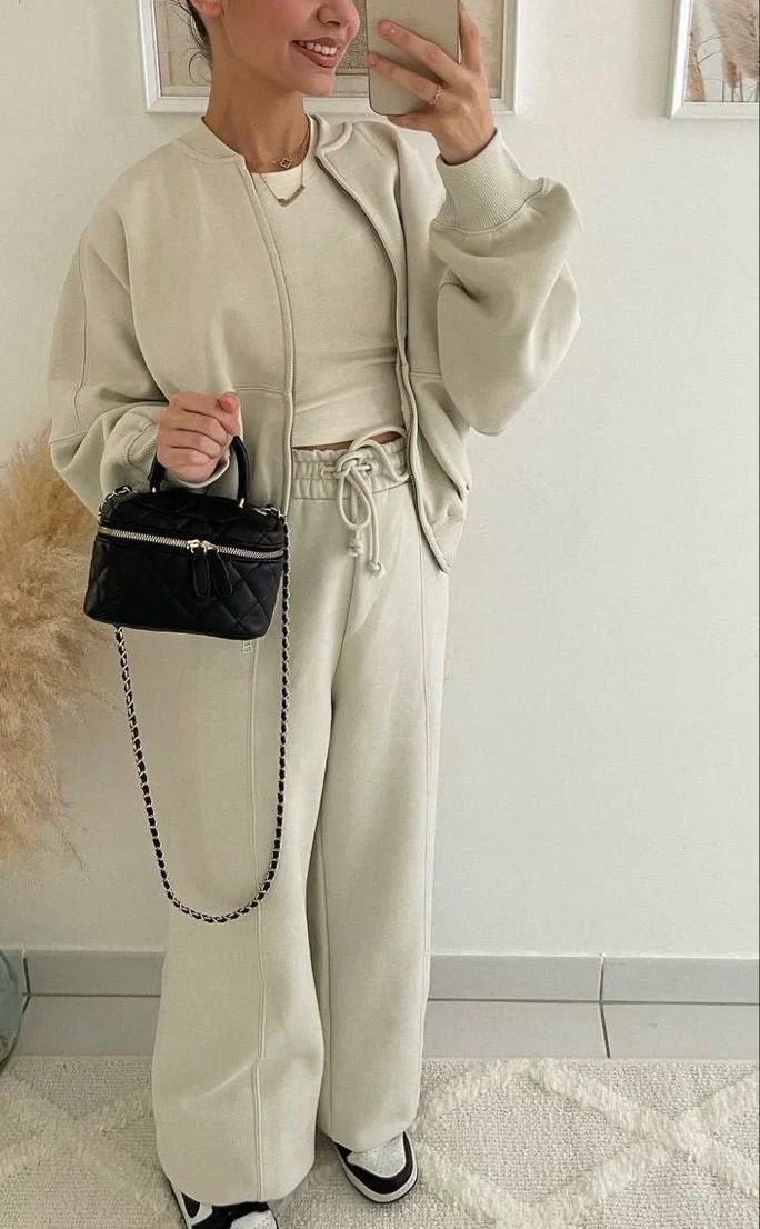 QUINCEY - CONJUNTO RELAJADO CHIC PARA LOUNGE