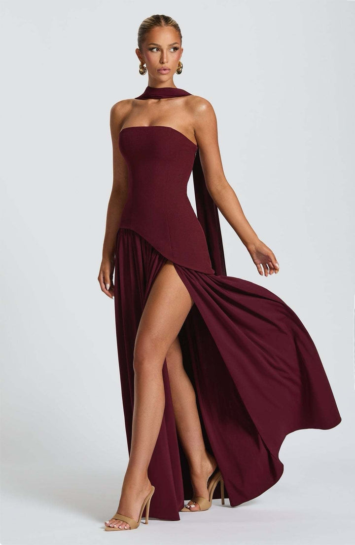VESTIDO ELEGANCIA AL ATARDECER HORA DORADA