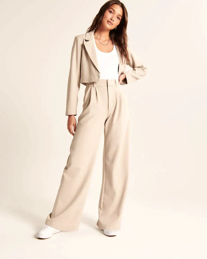 JOSEPHINE - PANTALONES DE PIERNA ANCHA
