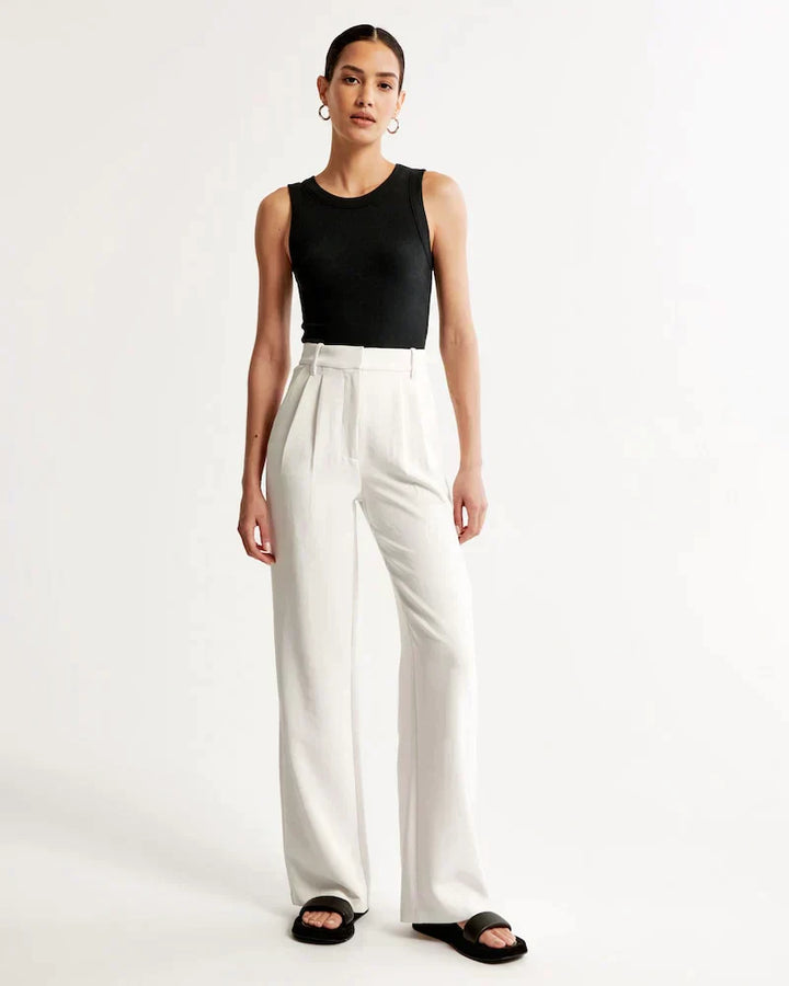 JOSEPHINE - PANTALONES DE PIERNA ANCHA