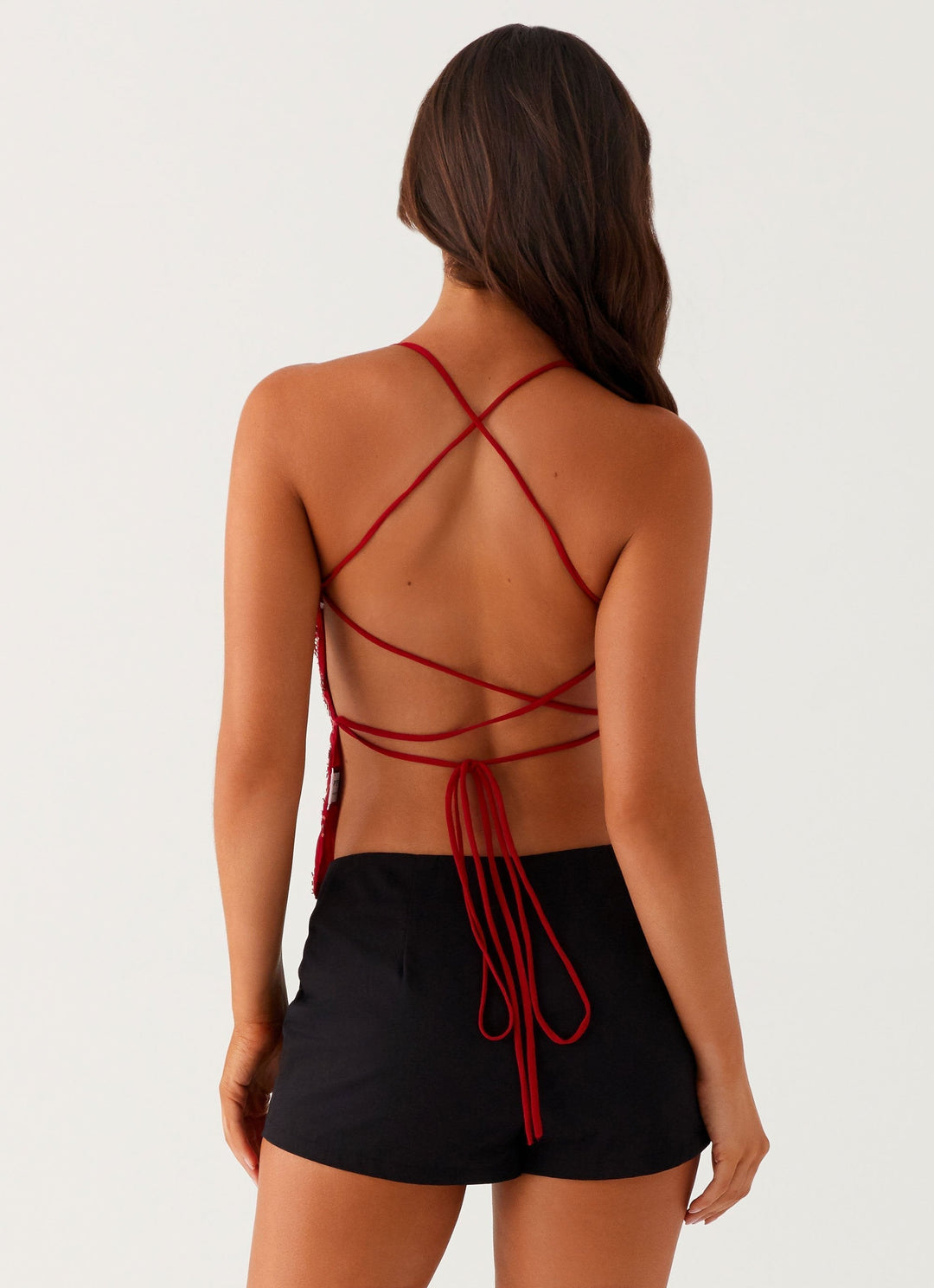 FALCES - BLUSA GLAMOROSA Y ATREVIDA DE LENTEJUELAS