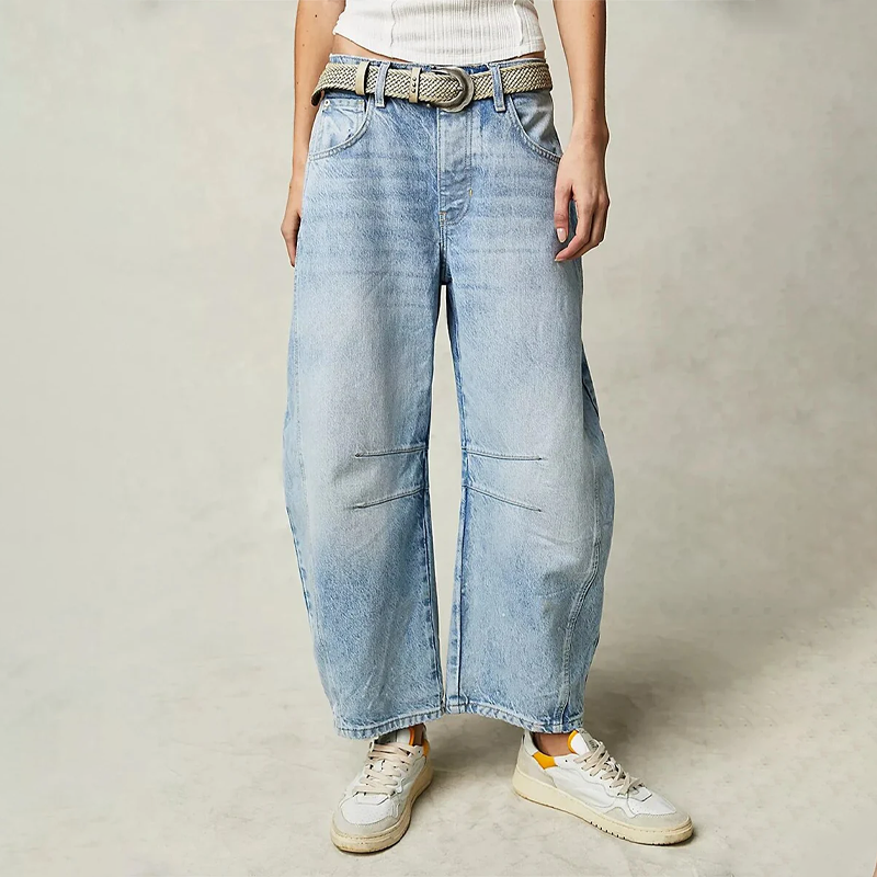 Lorim | Denim Premium de Pierna Ancha