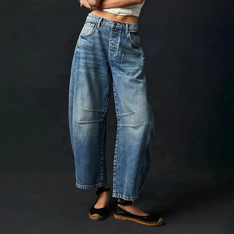 Lorim | Denim Premium de Pierna Ancha