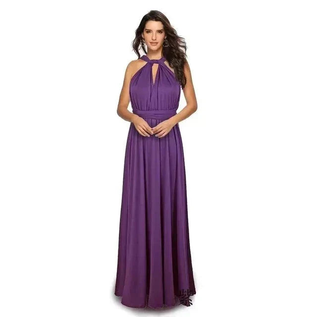 DELAILAH - VESTIDO CON TIRANTES TRANSFORMABLE