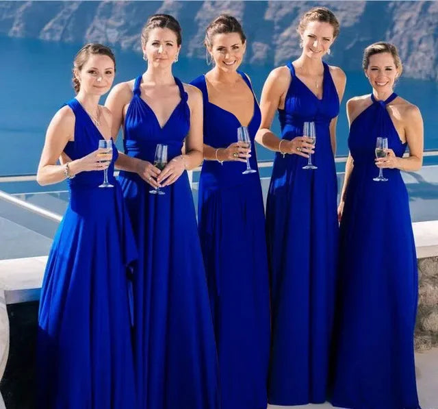 DELAILAH - VESTIDO CON TIRANTES TRANSFORMABLE