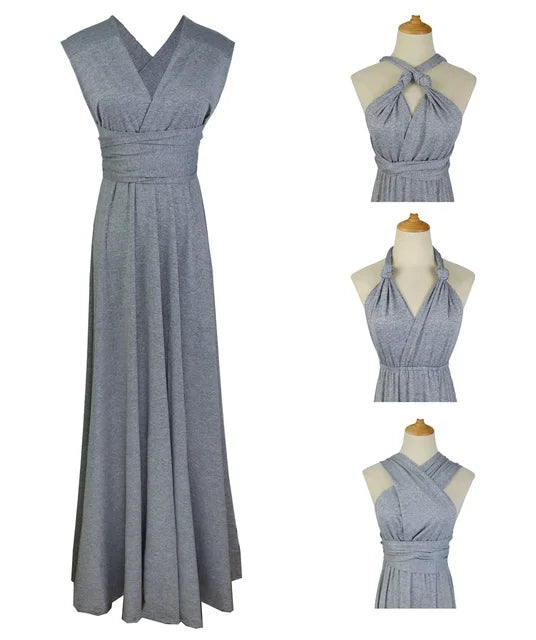 DELAILAH - VESTIDO CON TIRANTES TRANSFORMABLE