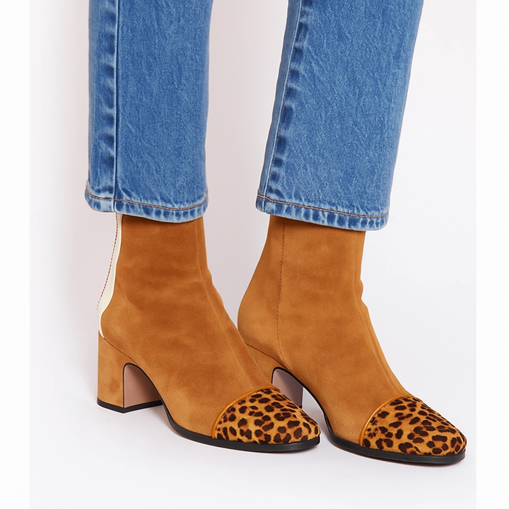 Ivy® | Botines Modernos de Contraste