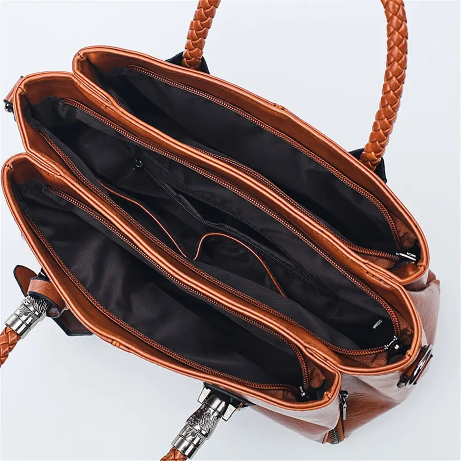 AMORY - Bolso de cuero elegante