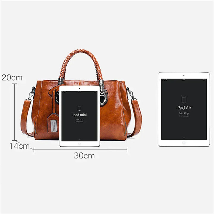 AMORY - Bolso de cuero elegante