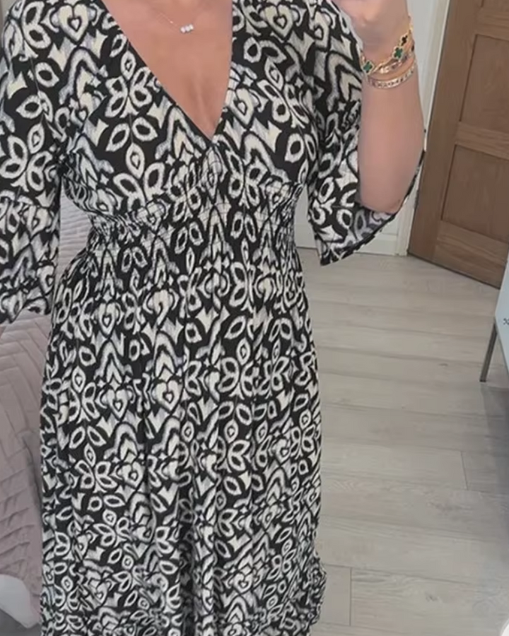 ZOYLA - VESTIDO MAXI BOHO CHIC