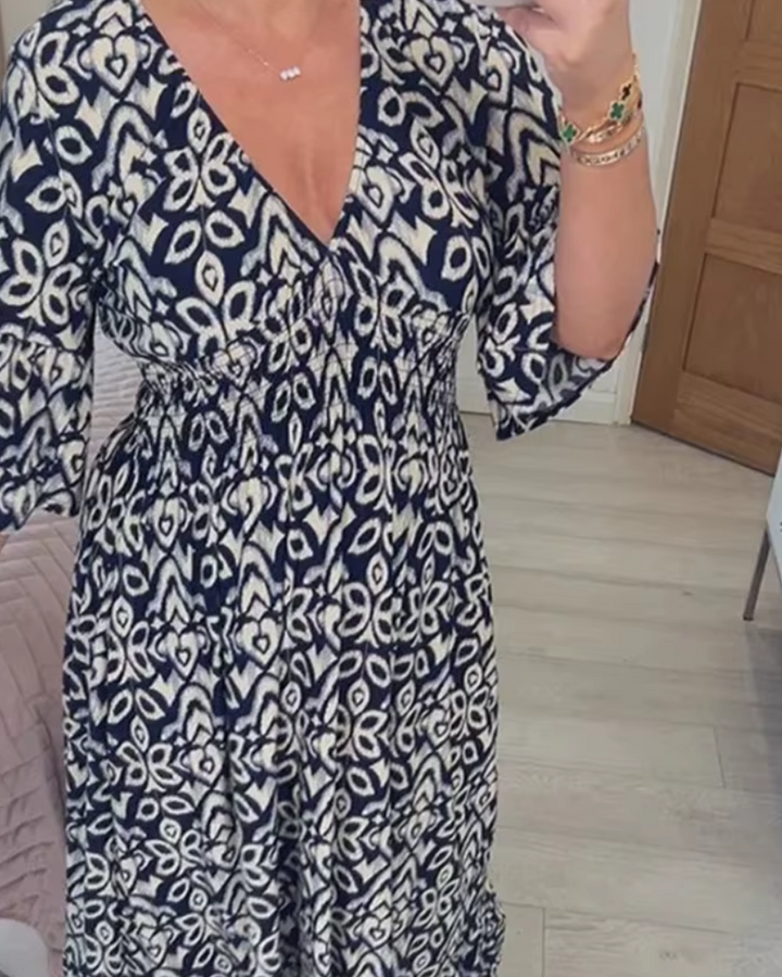 ZOYLA - VESTIDO MAXI BOHO CHIC