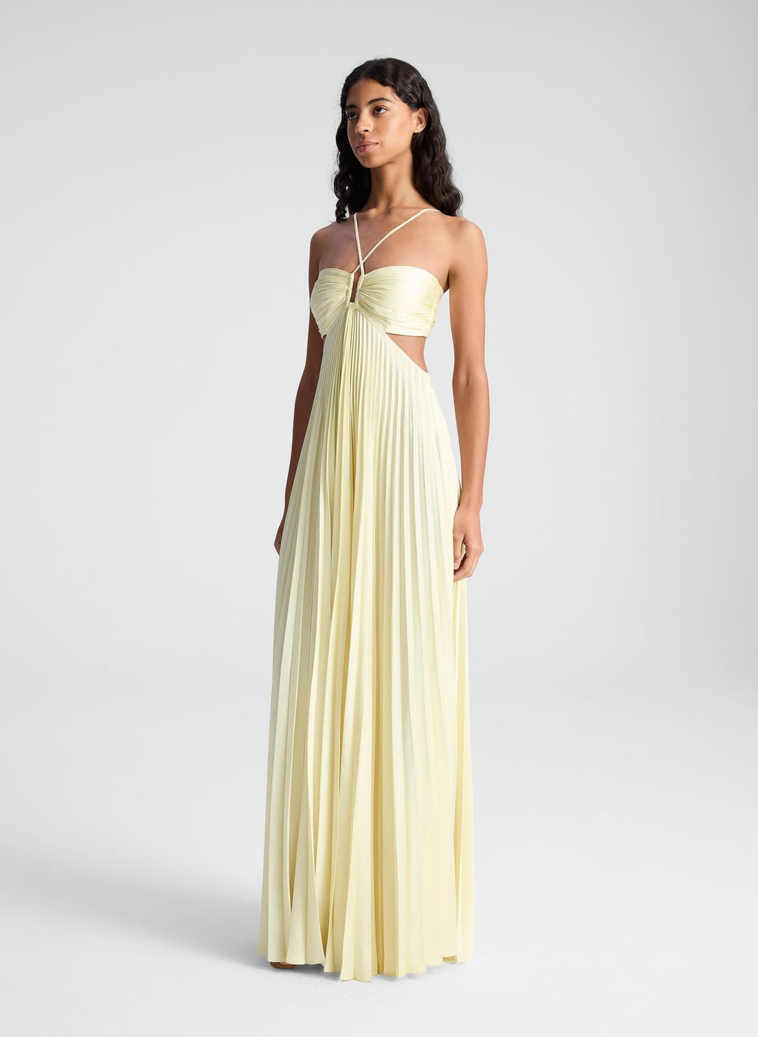 ARGANIESZKA - VESTIDO MAXI DE VERANO CON HALTER