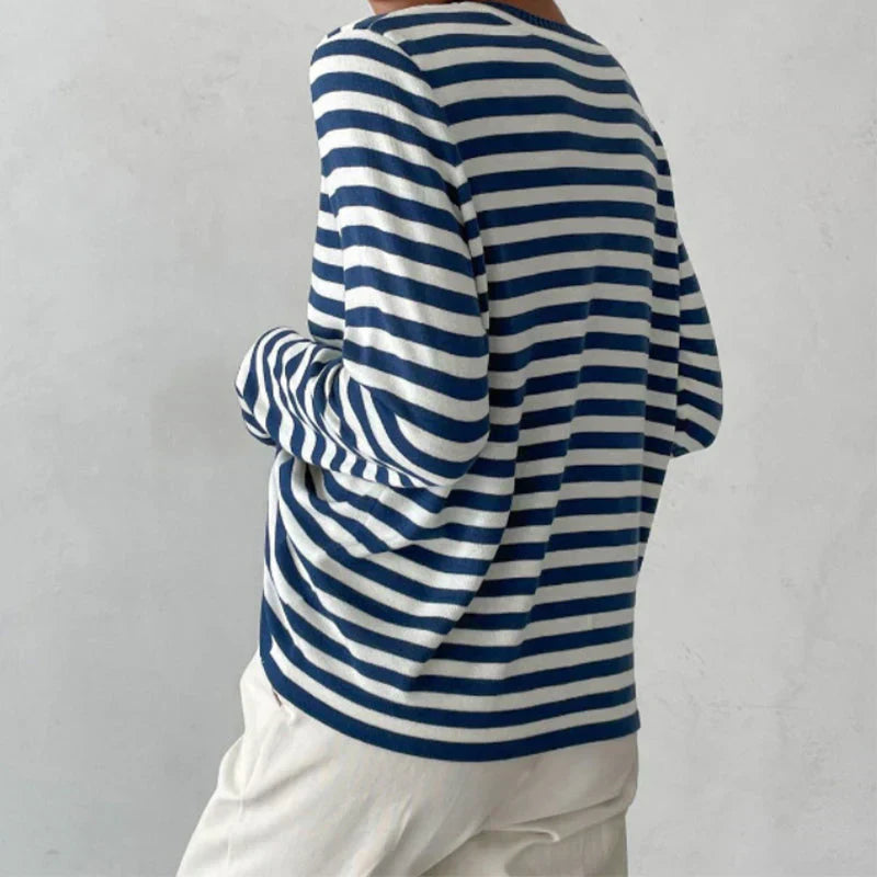 VALENTINA - CAMISA DE RAYAS MODERNA
