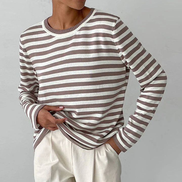 VALENTINA - CAMISA DE RAYAS MODERNA