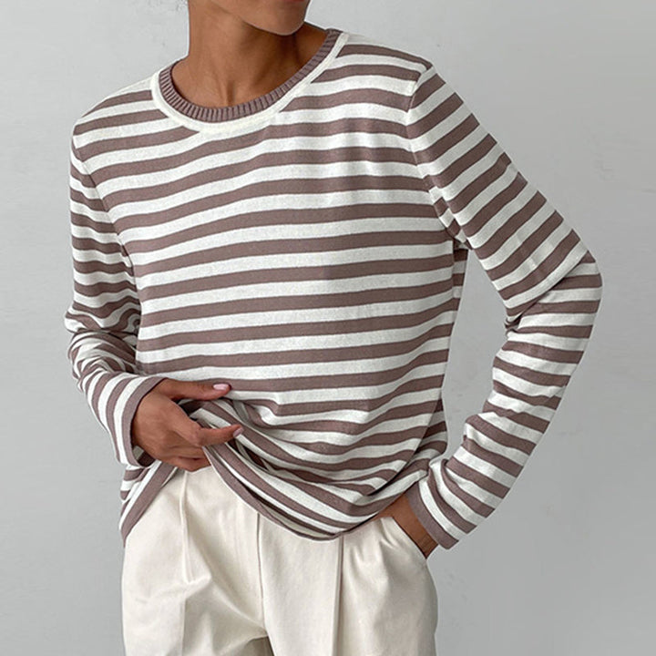 Grace™ - Camisa Elegante a Rayas