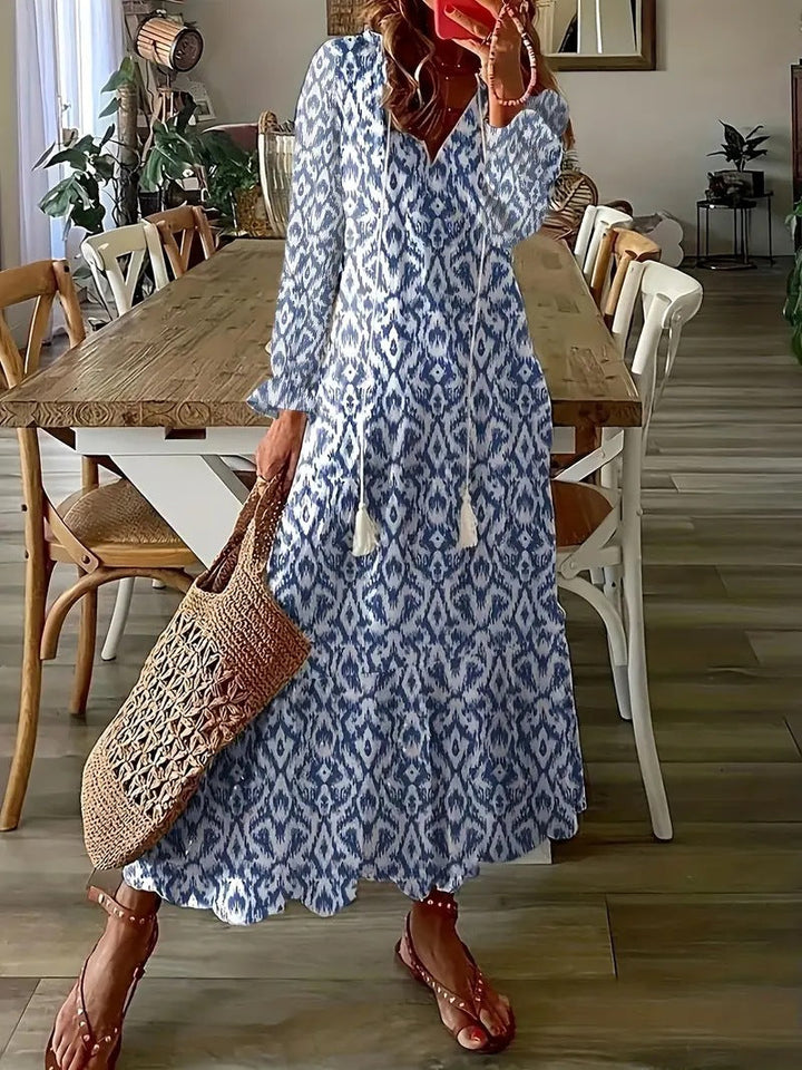 Flora - Vestido Maxi Inspirado en Boho