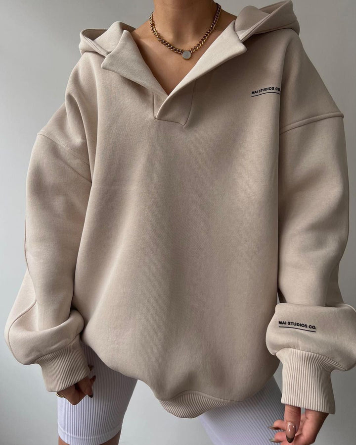 CYNTHIA - SUDADERAS OVERSIZE CÁLIDAS CON CAPUCHA