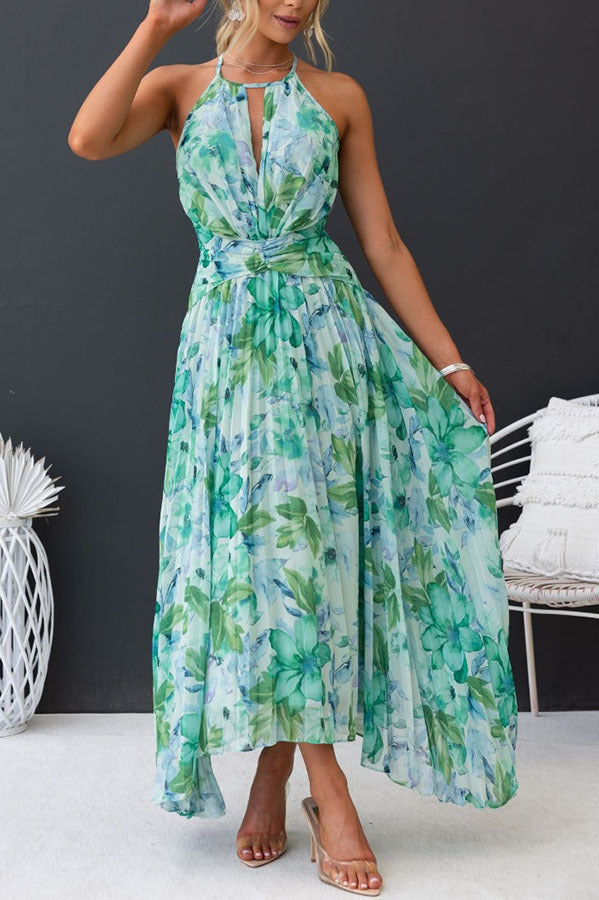 CRISELL - VESTIDO LARGO ELEGANTE