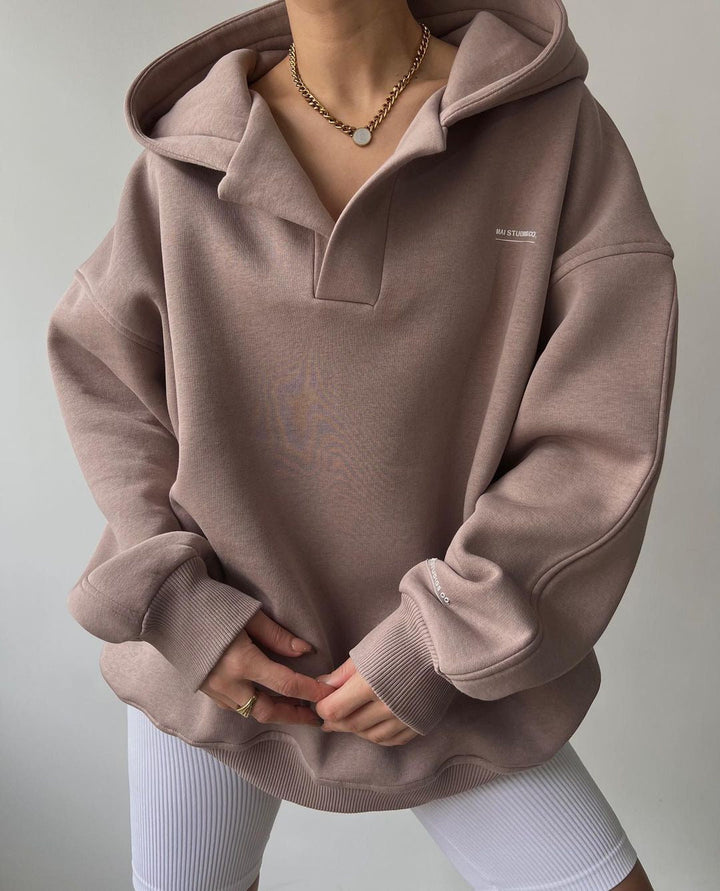 CYNTHIA - SUDADERAS OVERSIZE CÁLIDAS CON CAPUCHA