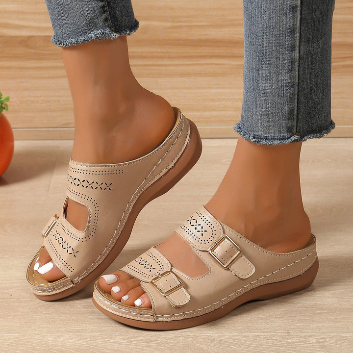 ERICA – SANDALIAS CUÑA DE CONFORT DIARIO