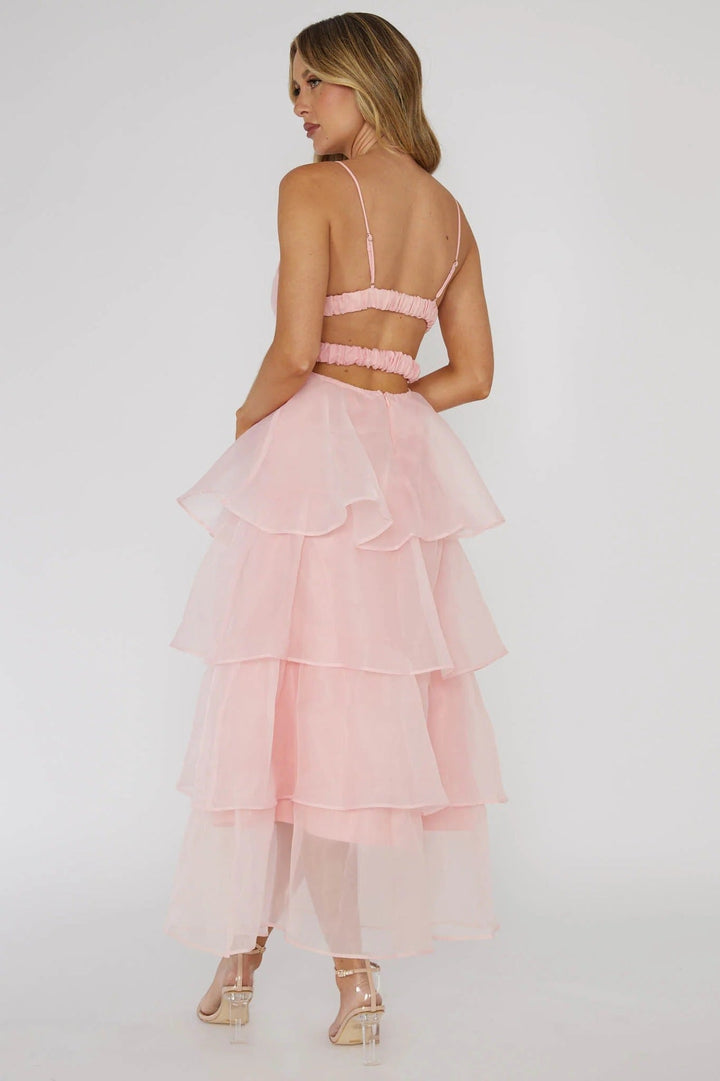 LOVETT - VESTIDO CHIC CON ESCOTE PROFUNDO