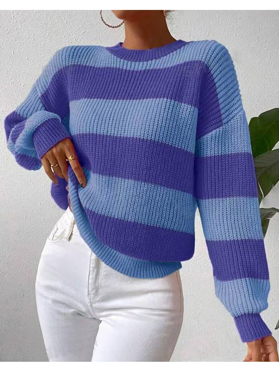 HEATHER - SUÉTER RAYADO TALLA PLUS
