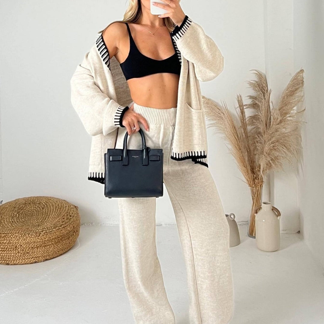 LOURIE - CONJUNTO COORDINADO DE TELA CHIC