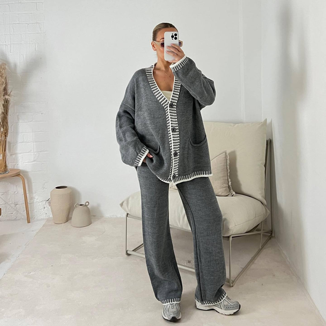 LOURIE - CONJUNTO COORDINADO DE TELA CHIC
