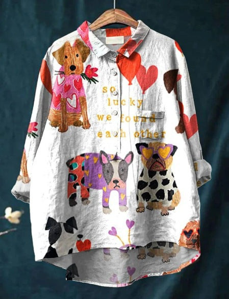 Morgan | Camiseta de Arte Canino