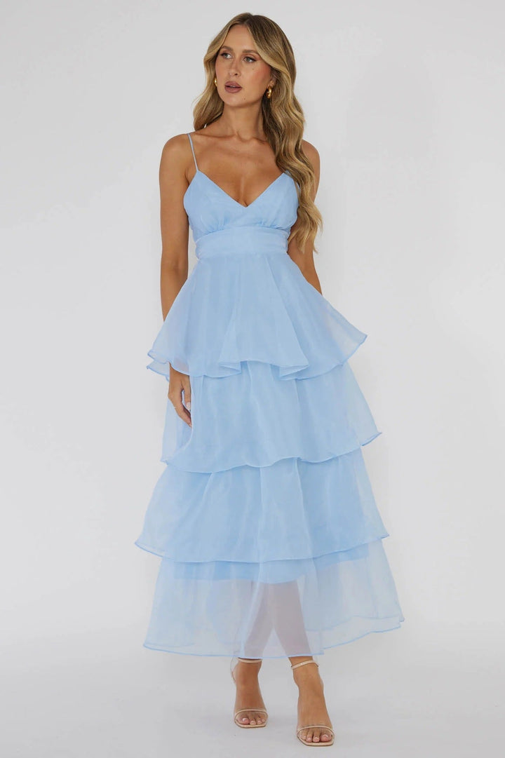 LOVETT - VESTIDO CHIC CON ESCOTE PROFUNDO