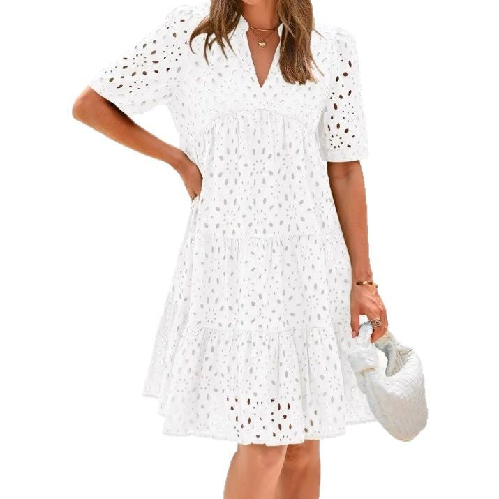 HELFER - VESTIDO MINI CHIC CON ESPALDA ABIERTA