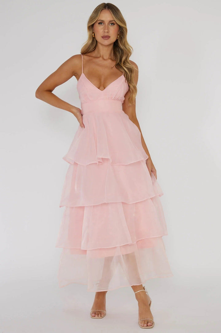 LOVETT - VESTIDO CHIC CON ESCOTE PROFUNDO