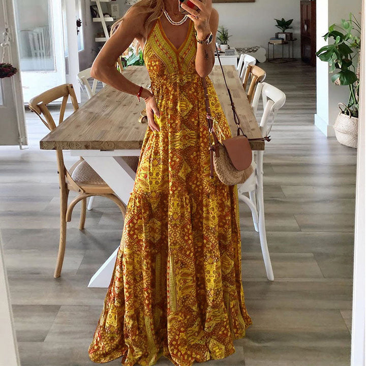 Emara - Vestido Boho sin Mangas