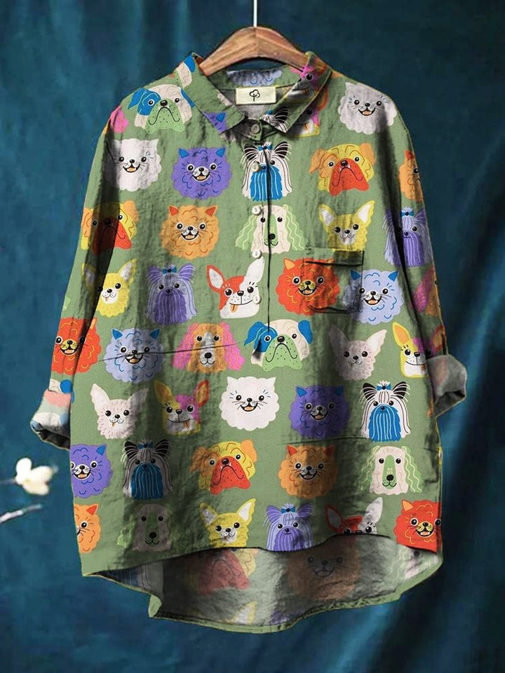Morgan | Camiseta de Arte Canino