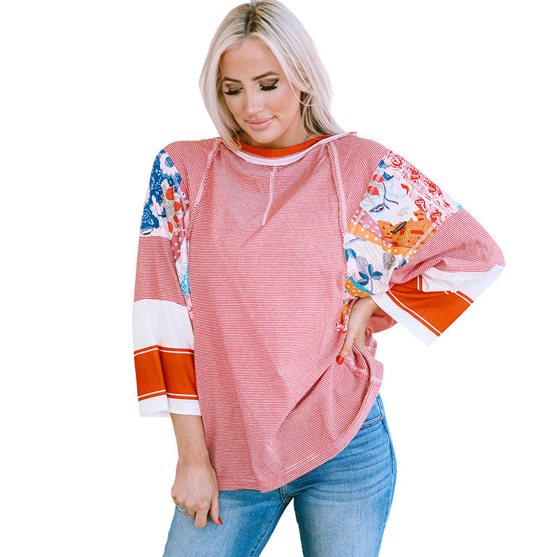 CARISSA – BLUSA ARTESANAL DE MANGAS MURCIÉLAGO CON PATCHWORK