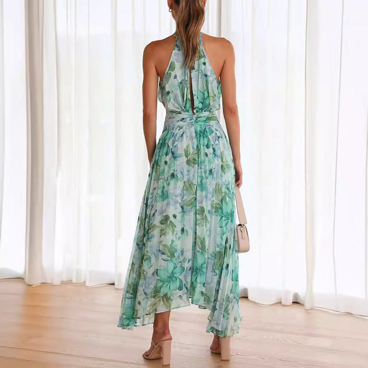CRISELL - VESTIDO LARGO ELEGANTE