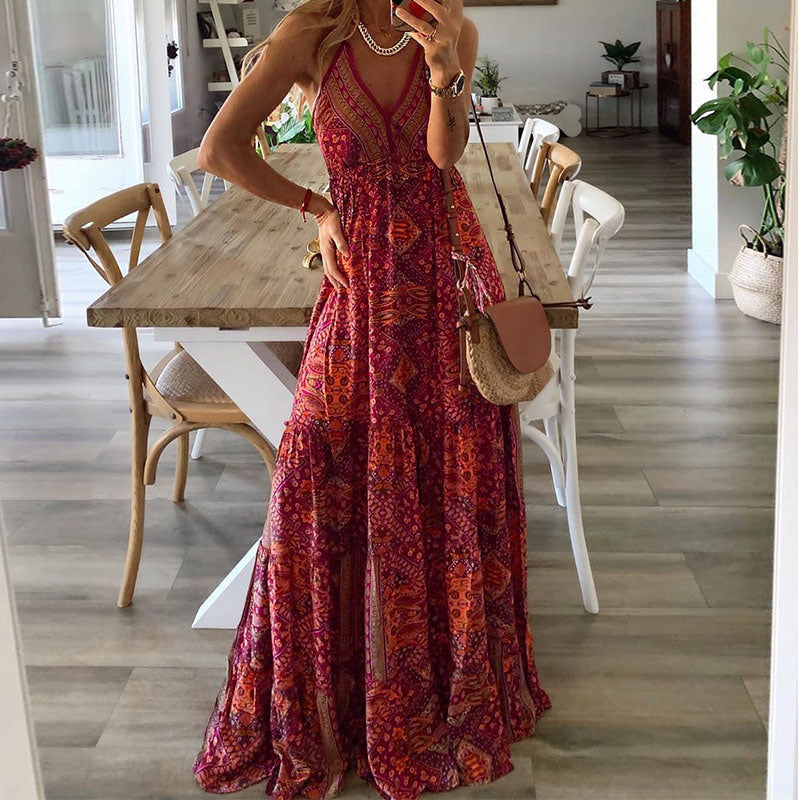Emara - Vestido Boho sin Mangas
