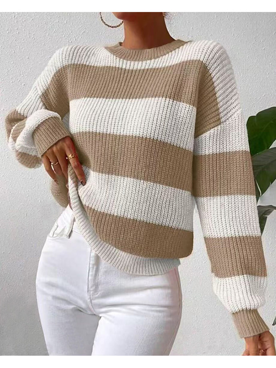 HEATHER - SUÉTER RAYADO TALLA PLUS