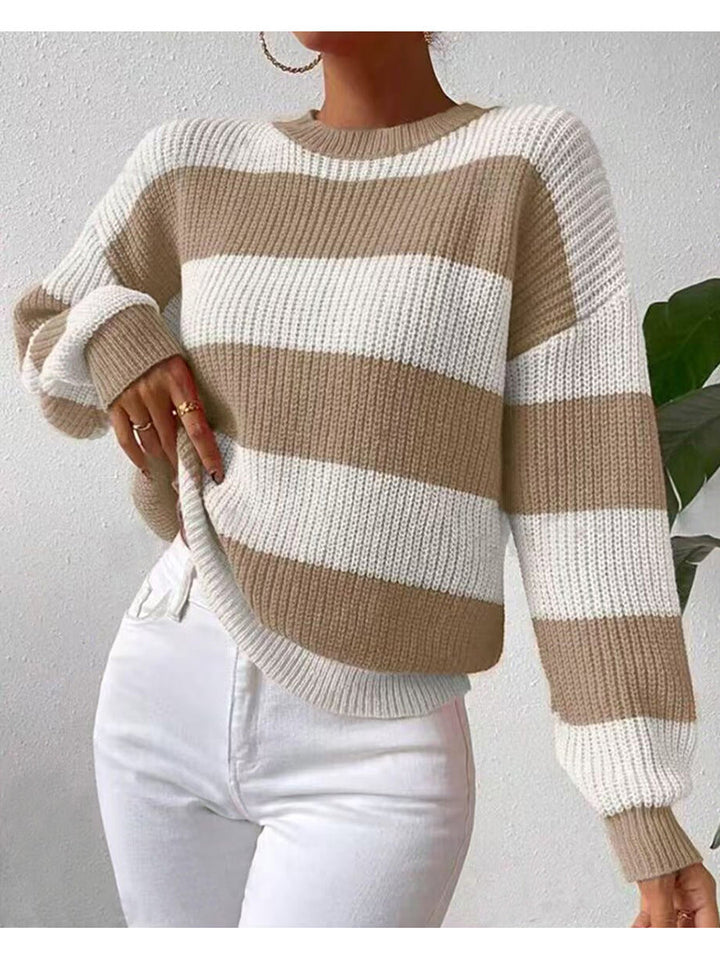 HEATHER - SUÉTER RAYADO TALLA PLUS