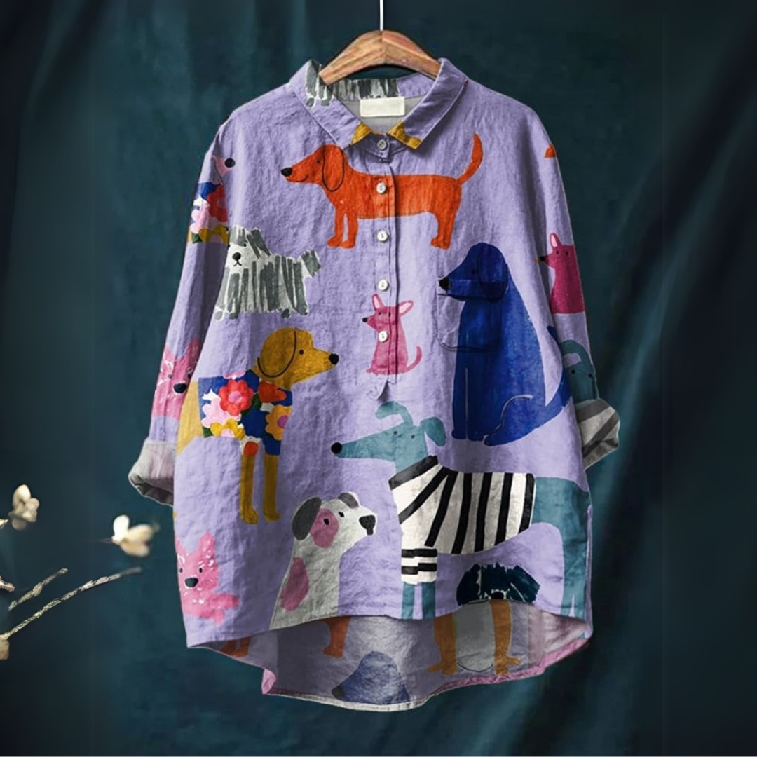 Morgan | Camiseta de Arte Canino
