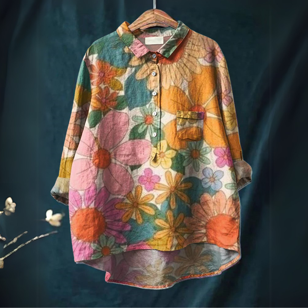 Faye | Camisa con Estampado Floral