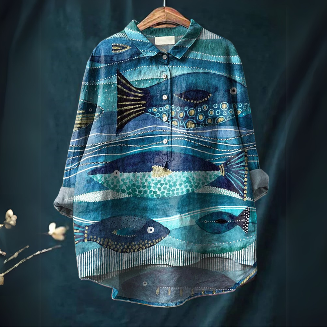 Paula | Playera Arte Oceánico