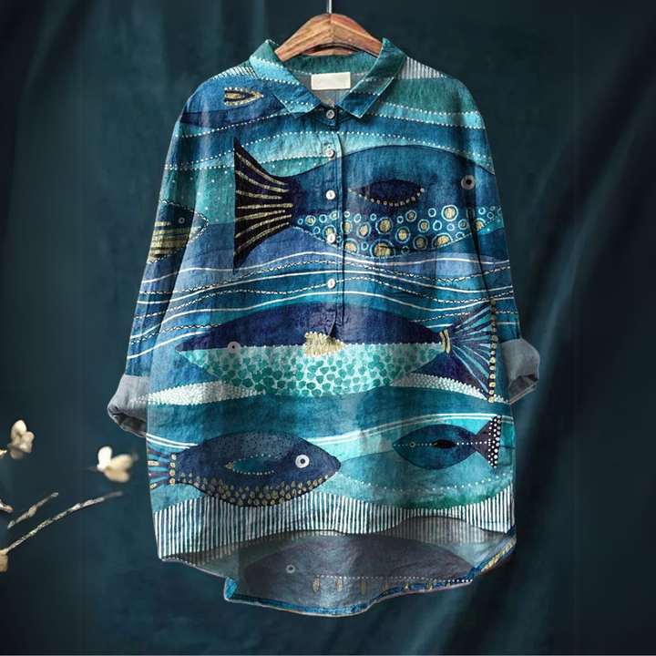Paula | Playera Arte Oceánico