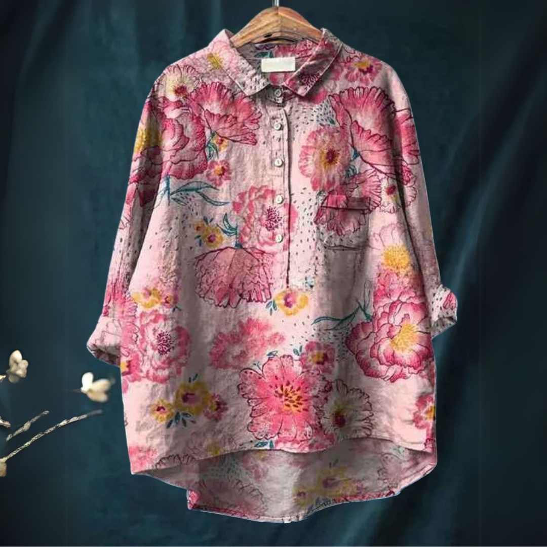 Barbra | Camisa con Estampado Floral