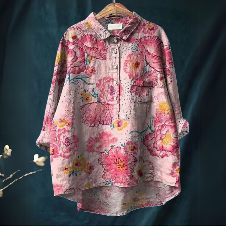 Barbra | Camisa con Estampado Floral