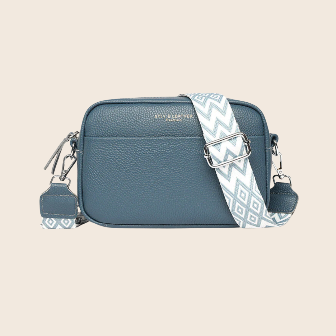 MOLLY - BOLSO BANDOLERA DE CUERO CLÁSICO