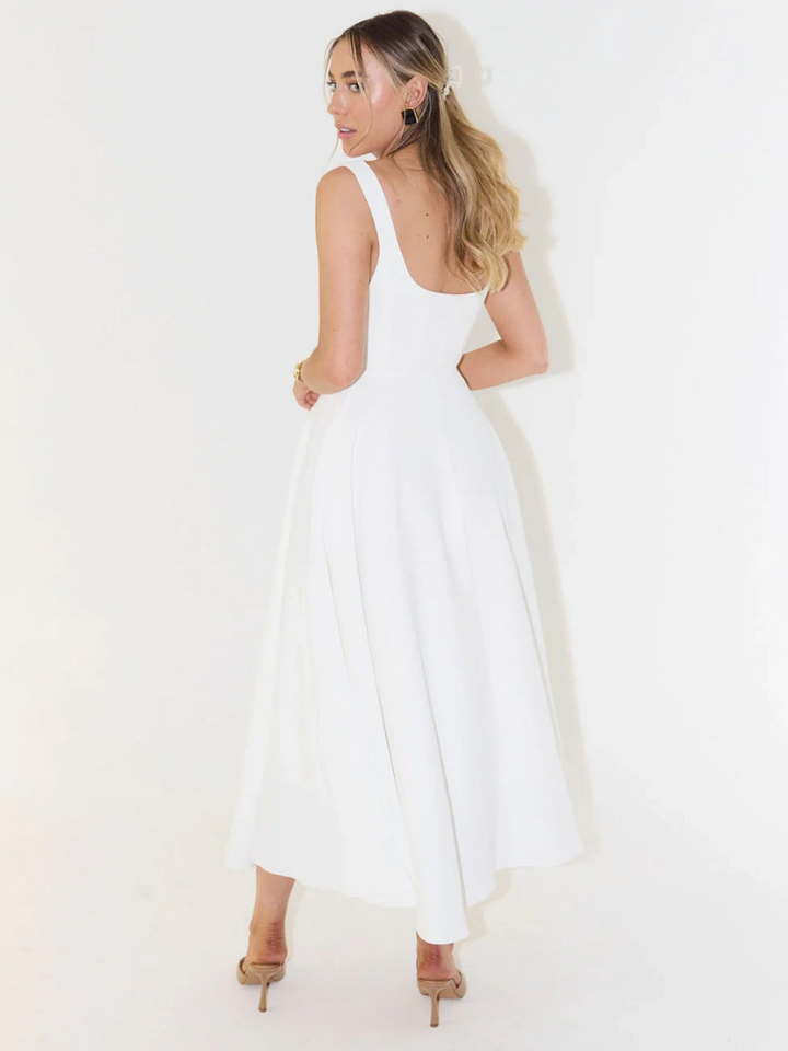 KRIZZIA - VESTIDO MIDI DE VERANO LISTO PARA PASARELA