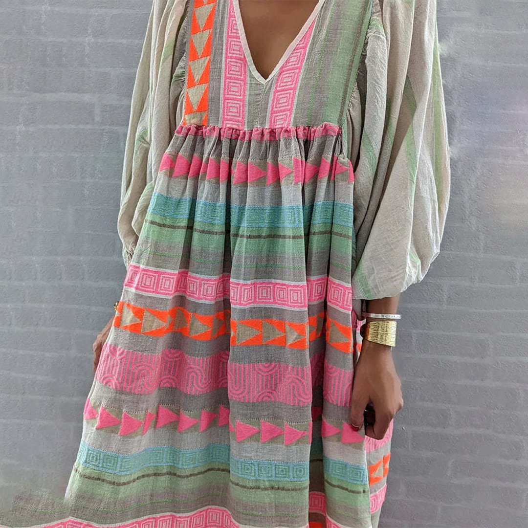 Sabrina - Vestido Bohemio Cómodo